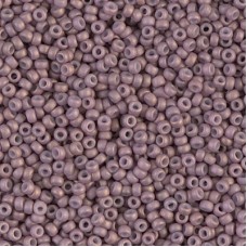 Matte Opaque Antique Rose Gold Luster Miyuki Size 8/0 seed beads, Colour 2034, 2...