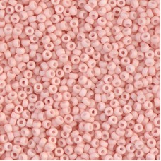 Matte Opaque Tea Rose Miyuki Size 8/0 seed beads, Colour 2036, 22gm