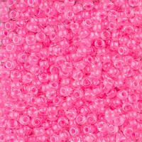Luminous Cotton Candy Miyuki 8/0 Seed beads, colour 4299, 22g approx.
