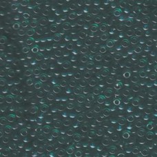 Transparent Teal  Miyuki Size 8/0 seed beads, Colour  2405, 22gm