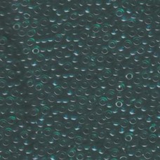 Transparent Teal  Miyuki Size 8/0 seed beads, Colour  2405, 22gm