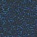 Silver Lined Capri Blue Miyuki Size 8/0 seed beads, Colour  25, 22g