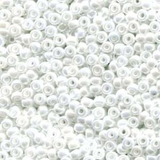 White Pearl Opaque Lustre, Colour code 0420, 8/0, approx. 22g