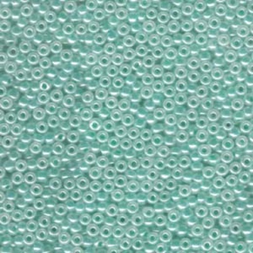 Turquoise Ceylon Miyuki 15/0 Seed Beads, 100g, Colour 0536