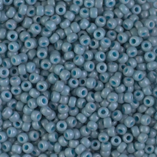 Duracoat Opaque Moody Blue Miyuki 8/0 Seed Beads, 250g wholesale pack, colour 4479