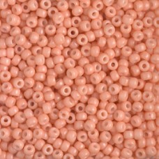 Opaque Tea Rose Duracoat ,Miyuki 15/0 Seed Beads, Colour 4461, 8.2g approx.