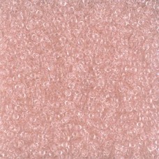 Transparent Light Tea Rose Miyuki Size 8/0 seed beads, Colour 155, 22gm