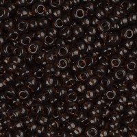 Transparent Root Beer, Miyuki Size 8/0 Seed Beads, Colour 0135, 22gm