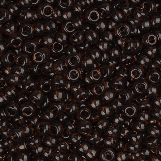Transparent Root Beer, Miyuki Size 8/0 Seed Beads, Colour 0135, 22gm