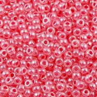 Carnation Pink Ceylon, Miyuki 11/0 Seed Beads, 22g, Colour 0535