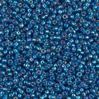 Capri Blue Silver Lined AB, Colour 1025, Miyuki 11/0, 22g