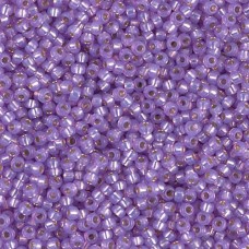 Lilac S/L Opal Dyed Alabaster Miyuki size 6/0 Colour  574, 20g approx.