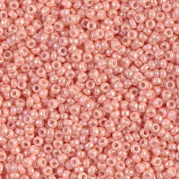 Opaque Salmon Luster Colour 0596, Miyuki 11/0, 22g approx. 