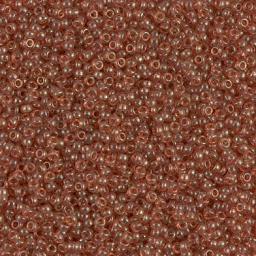 Brown Transparent Gold Luster, Colour 1887, Miyuki 11/0, 22g approx. 