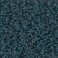 Semi-frosted Slate Blue Lined Grey, Colour 1938, Miyuki 11/0, 22g approx.