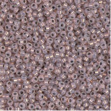 Copper Lined White Opal MIyuki 11/0 seed beads, colour 0198. 5.2g approx.