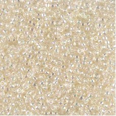 Crystal Ivory Gold Luster, Colour 2442, Miyuki 11/0, 22g approx.