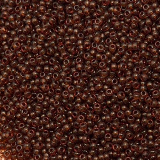 Dark Topaz, Miyuki 11/0 Seed Beads, Colour 0134D, 22g Approx