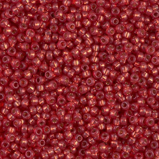 Watermelon Silverlined Duracoat, Colour 4234, Miyuki 11/0, 22g approx.
