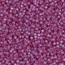 Silver Lined Lilac Duracoat, Colour 4246, Miyuki 11/0, 22g approx.