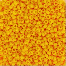 Opaque Light Squash Duracoat Miyuki Size 8/0 Seed Beads, Colour 4453, 22g 