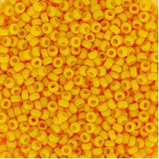 Opaque Light Squash Duracoat Miyuki Size 8/0 Seed Beads, Colour 4453, 22g 