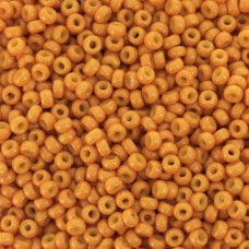 Duracoat Opaque Kumquat Miyuki 8/0 Seed Beads, 22g, colour 4454