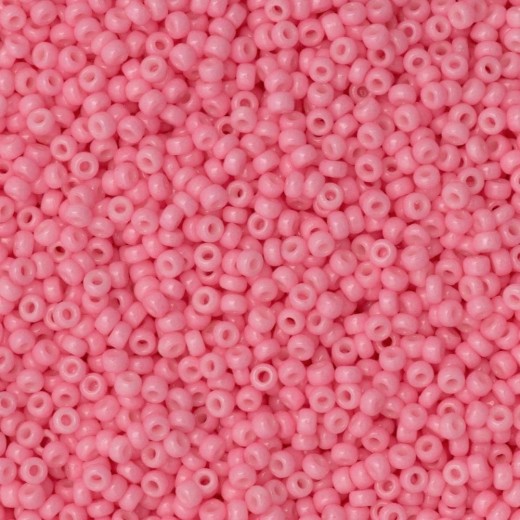 Opaque Light Carnation Duracoat, Miyuki Size 8/0 Seed Beads, Colour 4466, 250 Grams