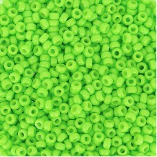 Duracoat Opaque Dyed Neon Green, Miyuki Size 15/0 Colour 4471, 8.2gm approx.