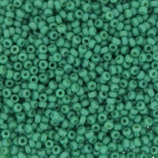 Spruce Green Opaque Duracoat, Miyuki 11/0 Seed Beads, Colour 4477, 22g approx.