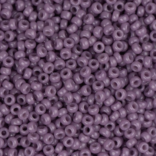 Opaque Dark Orchid Duracoat, Miyuki 15/0 Seed Beads, Colour 4489, 100 Grams