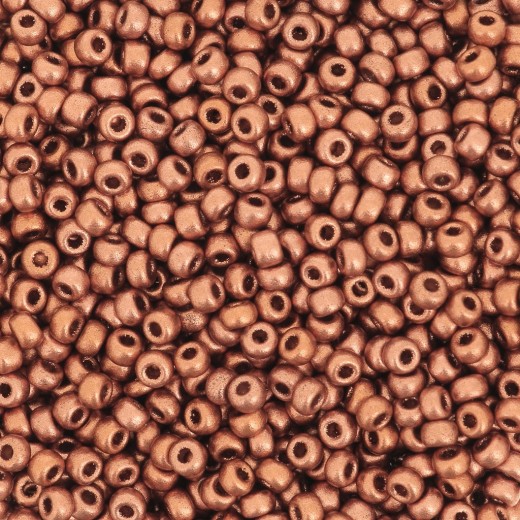 Vintage Copper, Miyuki 11/0 Beads, Colour 4589, 100 Grams