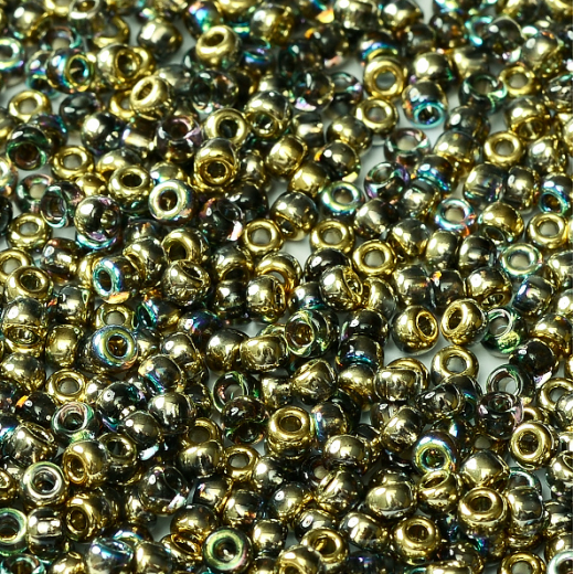 Crystal Golden Rainbow, Miyuki 11/0 Union Seed Beads, Colour 55023, Approx. 22g