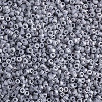 White Opaque Labrador Matted, Miyuki 11/0 Union Seed Beads, Colour 4558, Approx. 22g