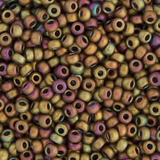 Green Pink Op.AB Met.Matt Luster, Colour-2035, Miyuki 11/0, 22g 