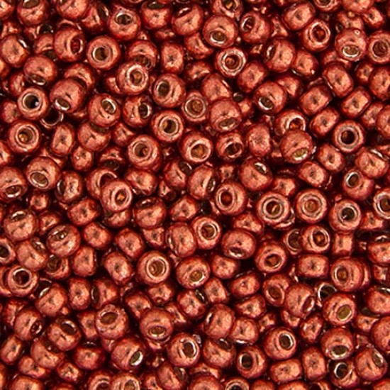 11-4208F, Miyuki 22g Duracoat Galvanized Matte Berry