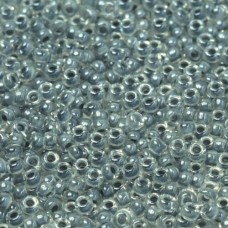 Bulk Bag Pearl Grey Fancy Lined Size 11/0 Miyuki Seed beads, Colour 240, 250g