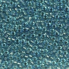 Sky Fancy Lined Size 11/0 Miyuki SeSilver ed beads, Colour 1824, 22g approx.