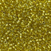 Sunflower Fancy Lined Size 11/0 Miyuki Seed beads, Colour 3524, 22g approx.