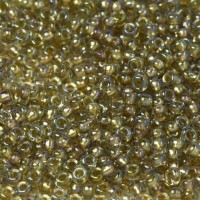 Champagne Fancy Lined Size 11/0 Miyuki Seed beads, Colour 3540, 22g approx.