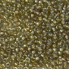 Champagne Fancy Lined Size 11/0 Miyuki Seed beads, Colour 3540, 22g approx.