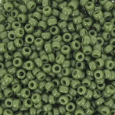 Avocado Opaque, Colour-0501, Miyuki 11/0 seed beads, 22g