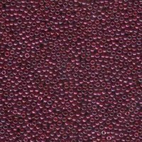 Bulk Bag Cranberry Gold Luster -0313, Miyuki 11/0, 250gr Bag
