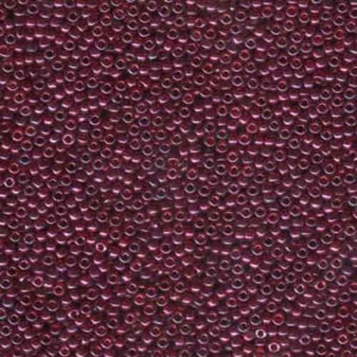 Bulk Bag Cranberry Gold Luster -0313, Miyuki 11/0, 250gr Bag