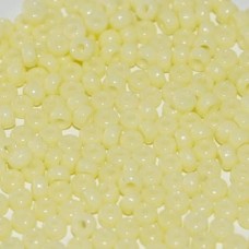 Opaque Light Lemon Ice Duracoat Miyuki Size 8/0 Seed Beads, Colour 4451, 22g 