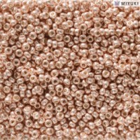 Duracoat Galvanised Bright Copper Miyuki 11/0 Seed Beads, Colour 5103, 22g approx.