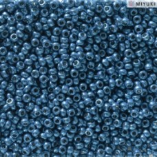 Duracoat Galvanised Deep Aqua Blue Miyuki 11/0 Seed Beads, Colour 5116, 22g appr...