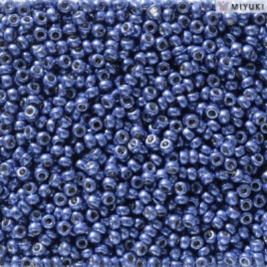 Duracoat Galvanised Mermaid Blue Miyuki 11/0 Seed Beads, Colour 5117, 22g approx.