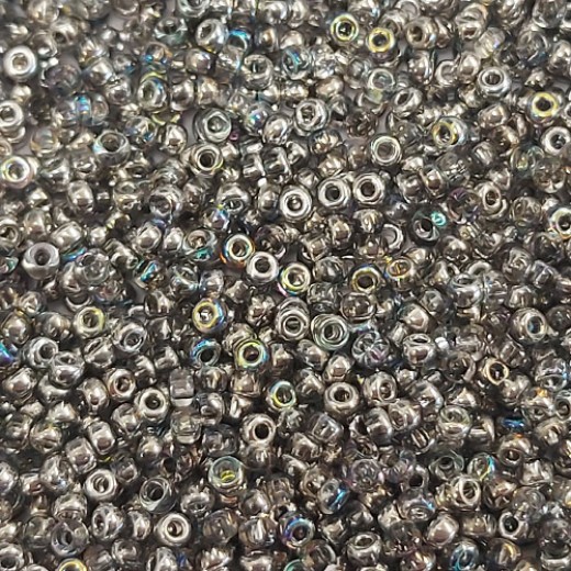 Crystal Silver Rainbow, Miyuki 11/0 Union Seed Beads, Colour 55017, Approx. 22g