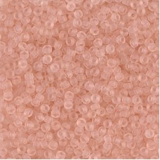 Transparent Pale Pink Matte, Miyuki 11/0 Seed Beads, Colour 0155F, 22g Approx.